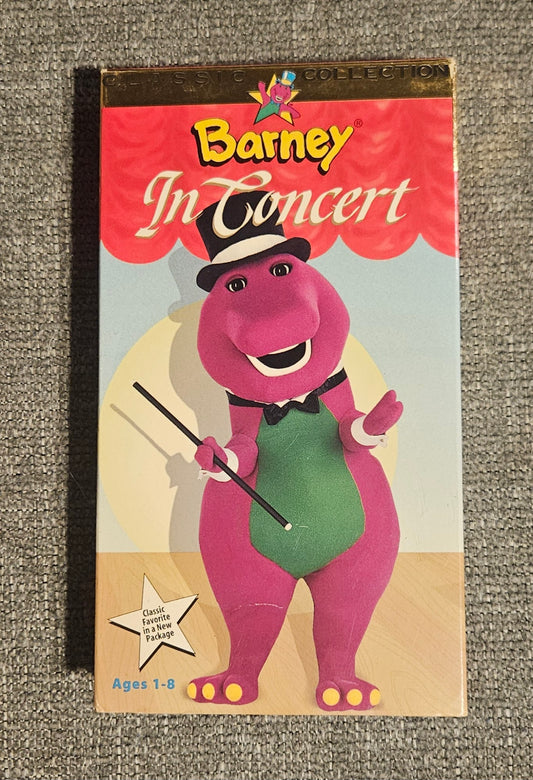 Barney In Concert (VHS)