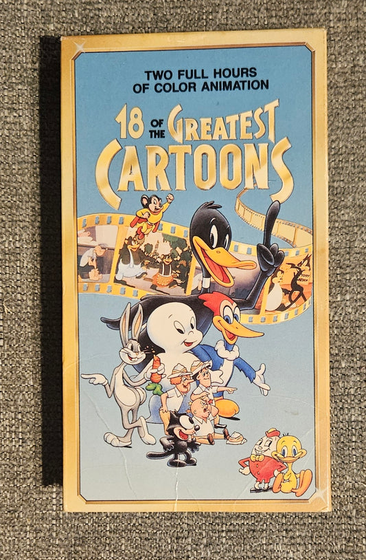 18 of The Greatest Cartoons (VHS)