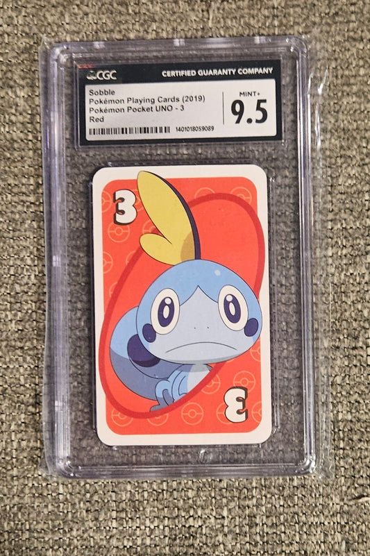 Sobble Graded Uno Card