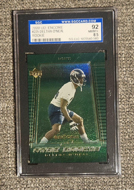 Deltha O'Neal Graded Sports Card