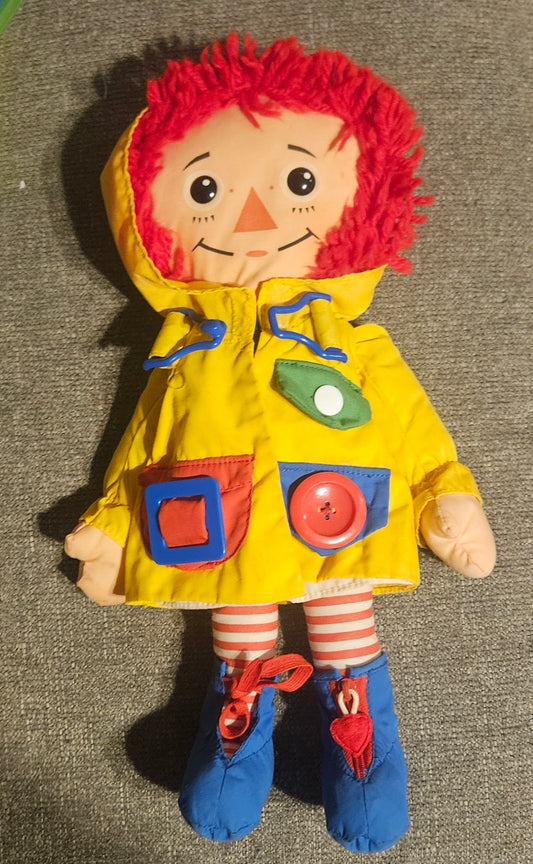 Raggedy Anne Doll (Raincoat)