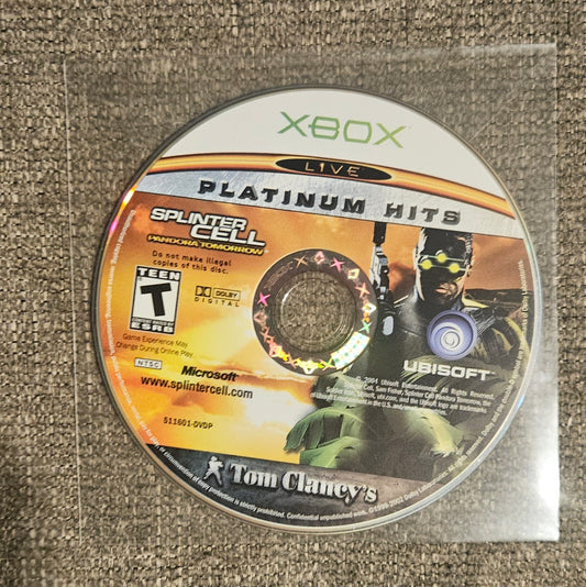 Splinter Cell: Pandora Tomorrow (Platinum Hits)