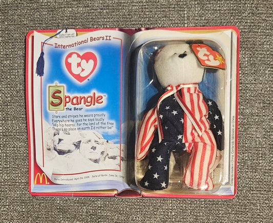 Spangle The Bear Ty Beanie Baby