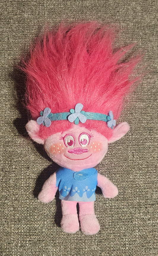 Trolls Plushie Keychain (Pink)