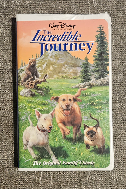 The Incredible Journey (VHS)