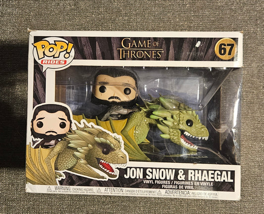 Game Of Thrones: Jon Snow & Rhaegal