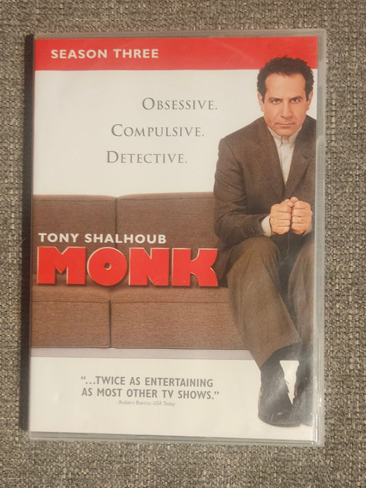 Monk Season 3 (DVD)