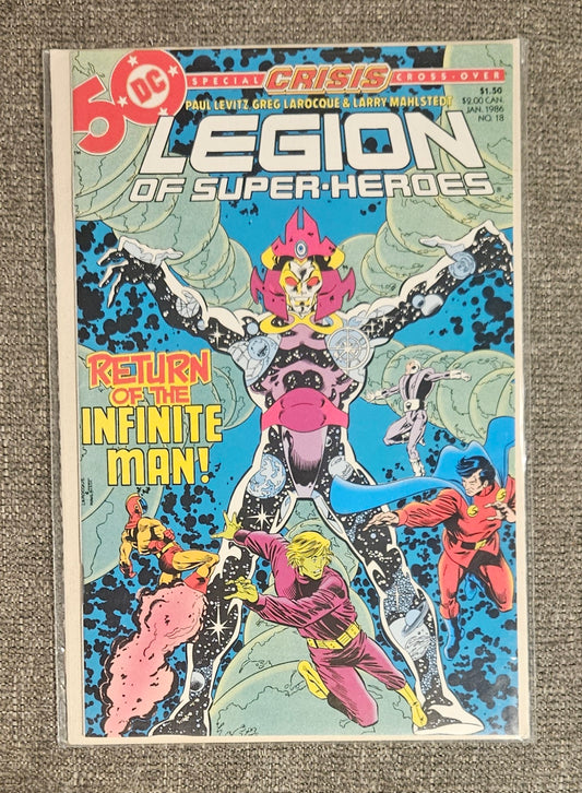 Legion of Super-Heroes: Return of The Infinite Man