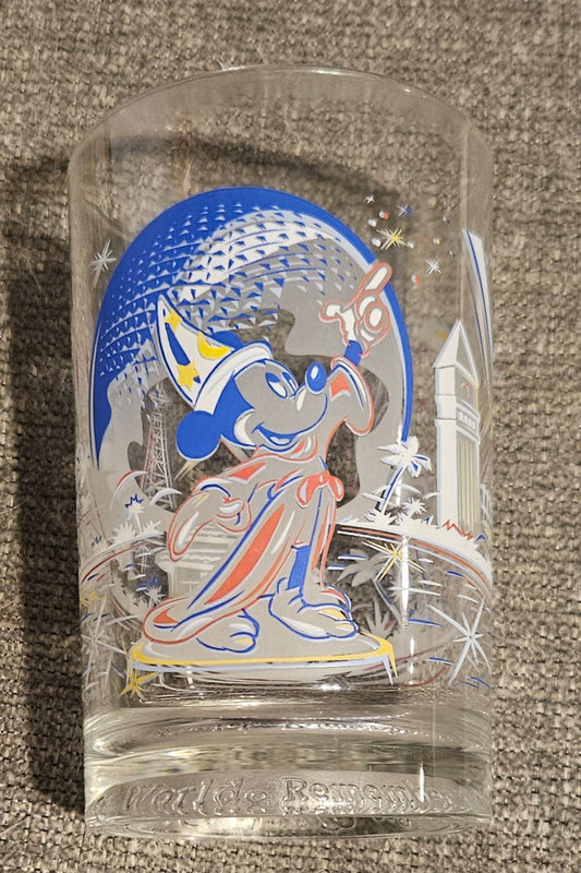 Wizard Mickey Mouse Collectible Glass