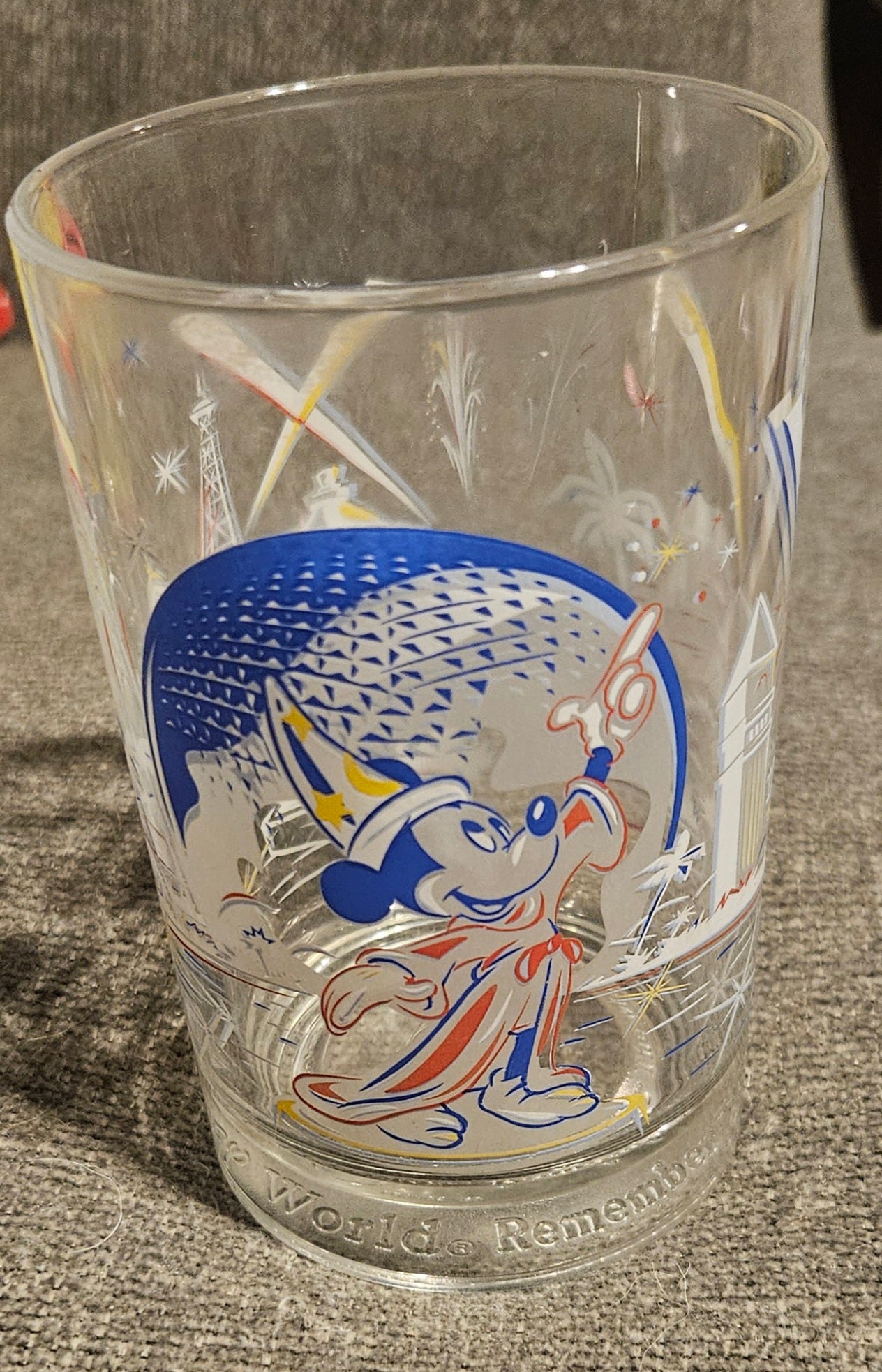 Wizard Mickey Mouse Collectible Glass