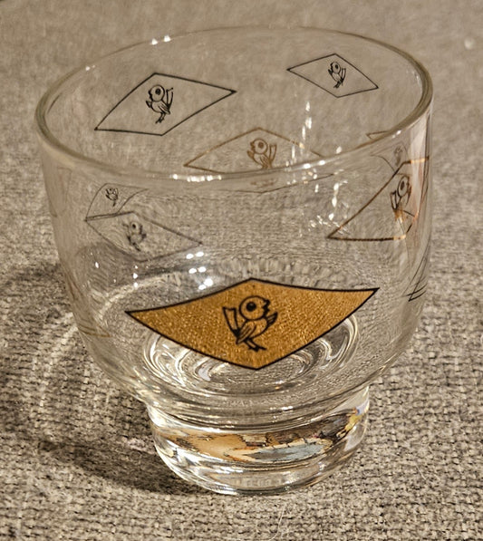 Small Glass with Bird