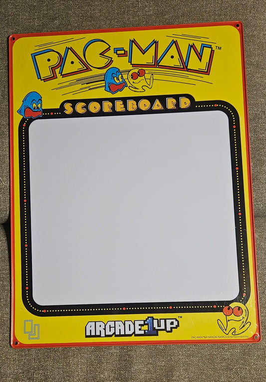 Pac-Man Dry Erase Scoreboard