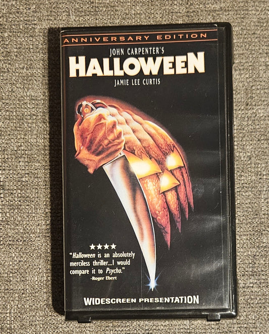 John Carpenter's Halloween (Anniversary Edition VHS)
