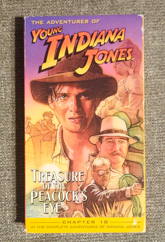 The Adventures of Young Indiana Jones: Treasure of The Peacock's Eye (VHS)