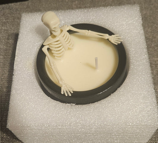 Skeleton in Candle