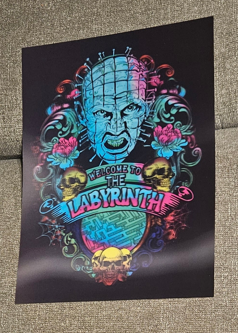 Freddy, Pinhead & Michael 3D Lenticular Poster