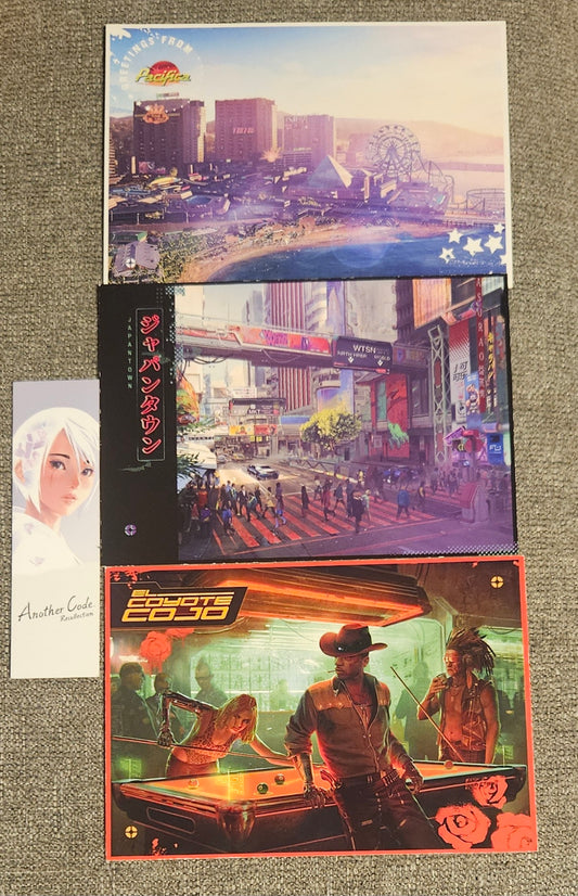 Postcards (Cyberpunk Video Game)