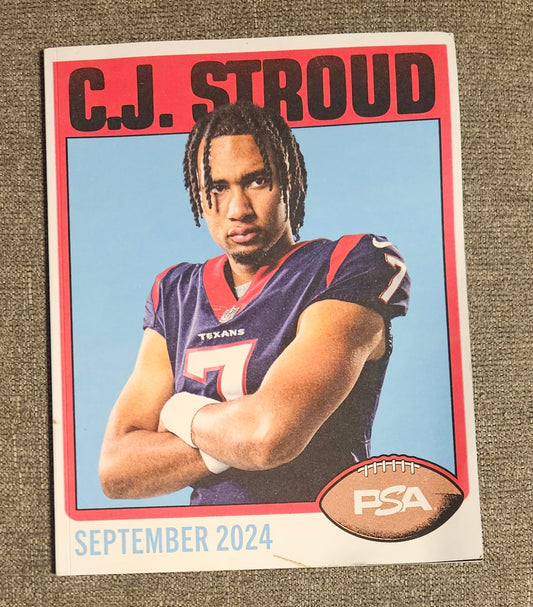 C.J. Stroud September 2024 Magazine