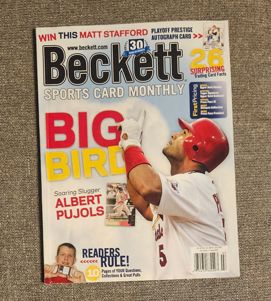 Beckett Sports Card Monthly Magazine