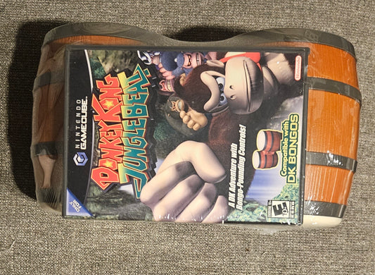 Donkey Kong Jungle Beat with Bongos (GameCube)