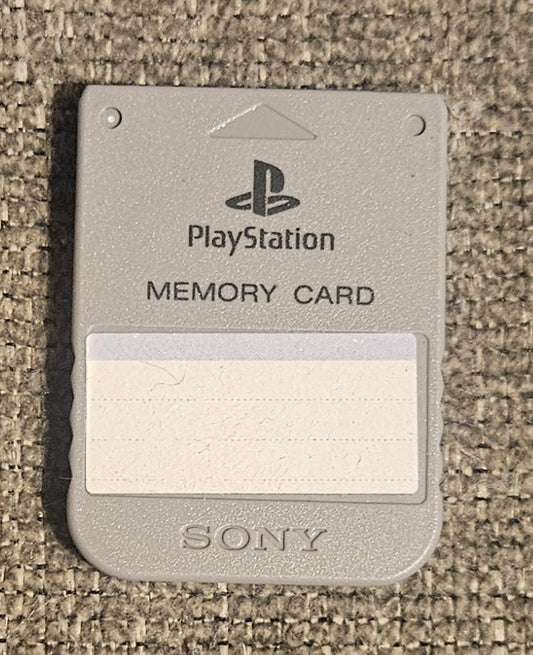 PS1 Memory Card (Sony)