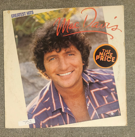 Mac Davis Greatest Hits Vinyl Record