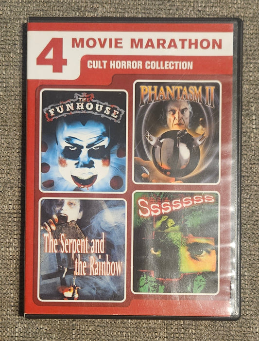 4 Movie Marathon: Cult Horror Collection (DVD)