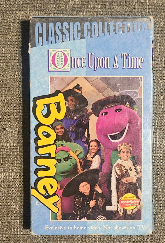 Barney's Once Upon A Time (VHS)
