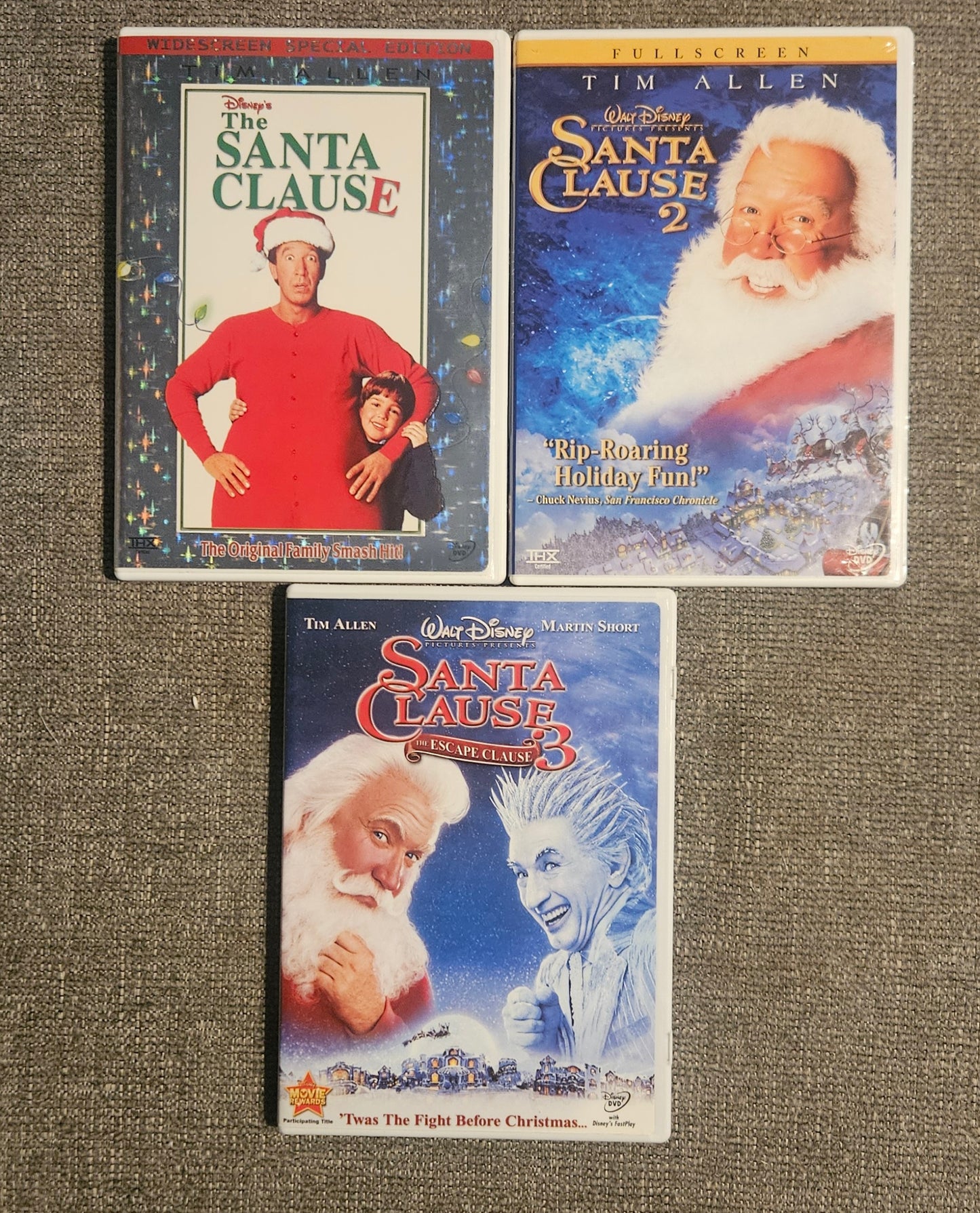 Santa Clause (Tim Allen) DVD Bundle