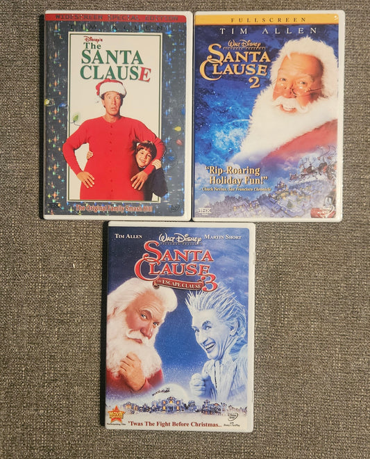 Santa Clause (Tim Allen) DVD Bundle