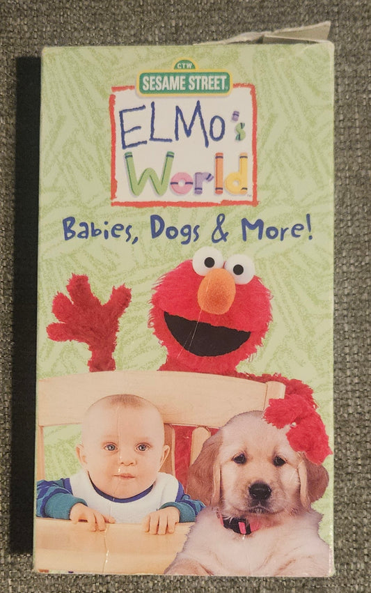 Sesame Street: Elmo's World: Babies, Dogs & More (VHS)