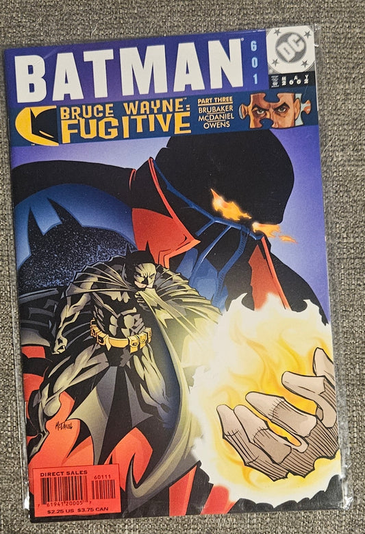 Batman 601: Bruce Wayne: Fugitive Comic Book