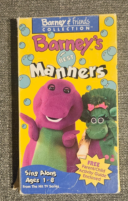 Barney's Best Manners (VHS)