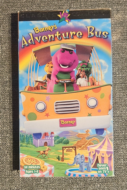 Barney's Adventure Bus (VHS)