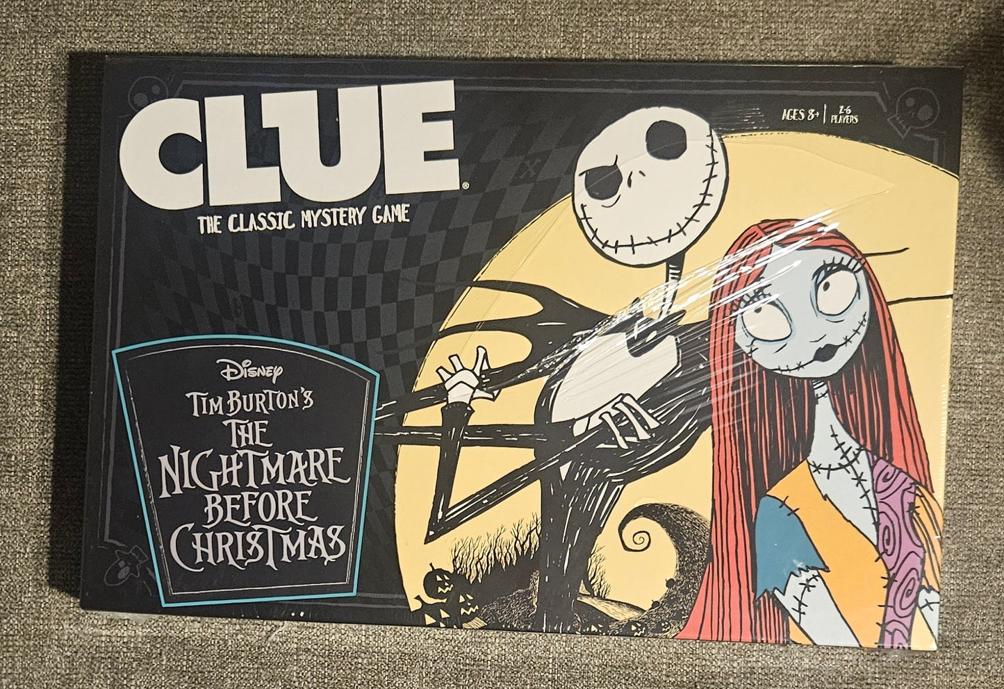 The Nightmare Before Christmas Clue Game