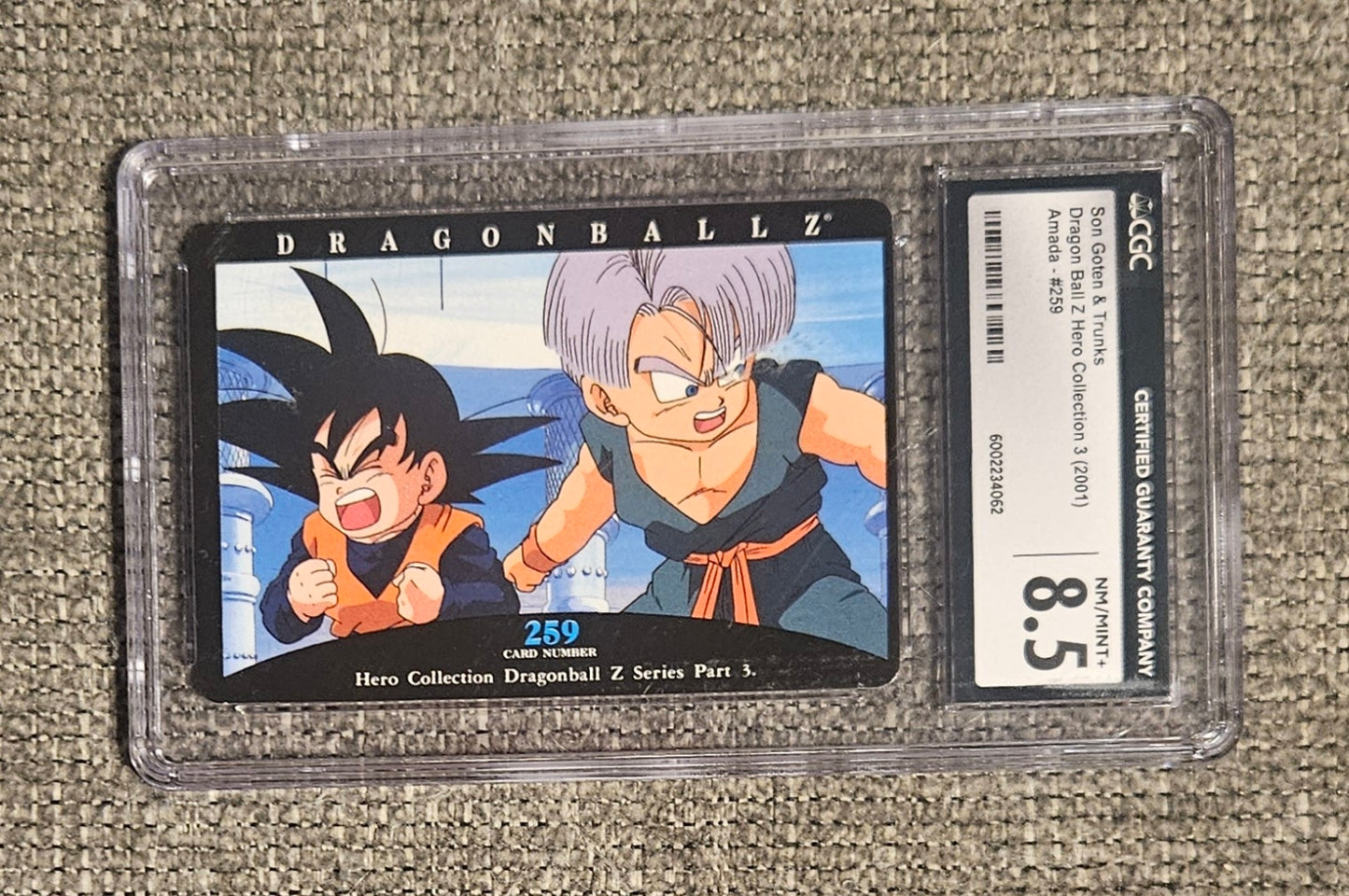 Dragon Ball Z Graded Card