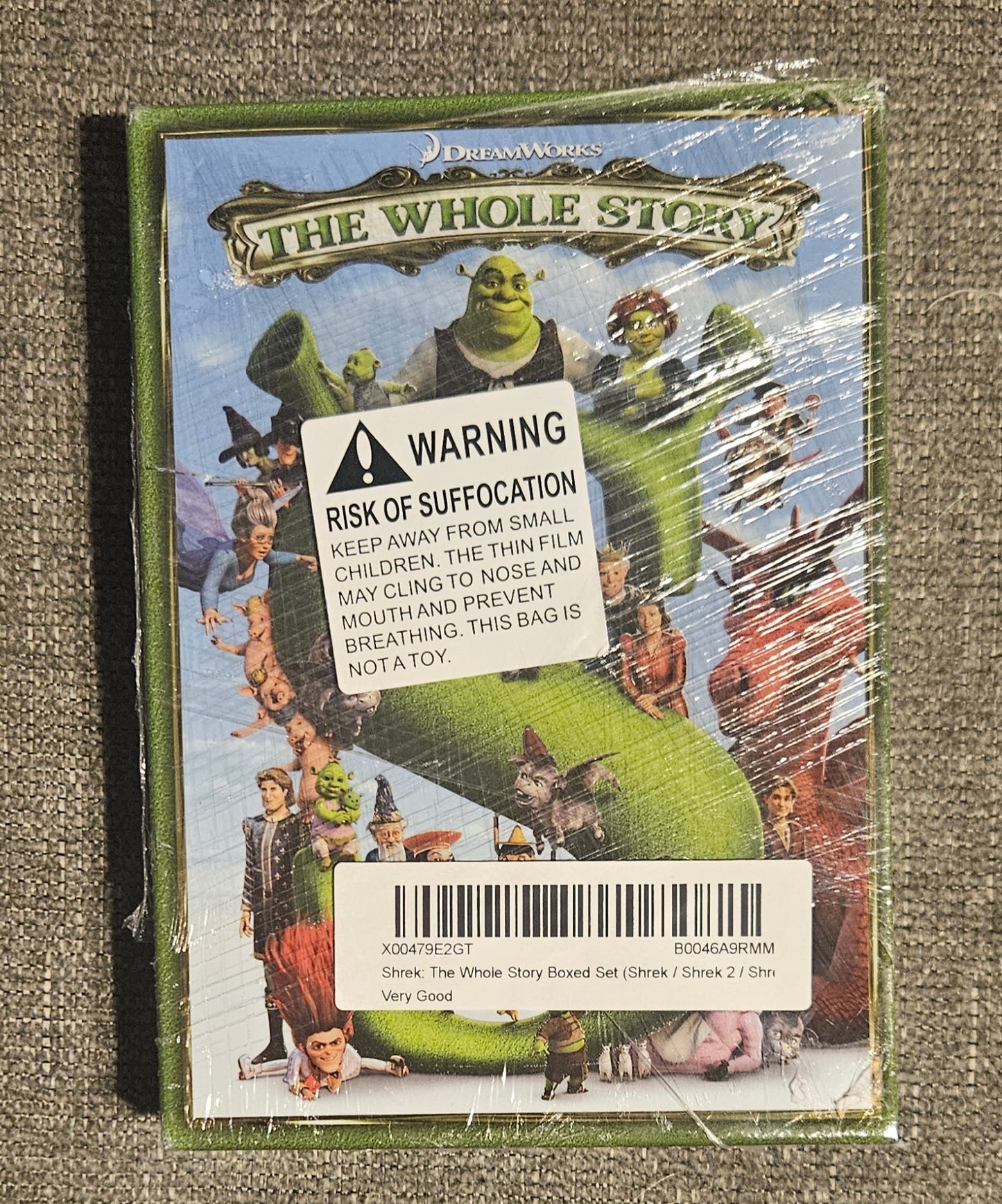Shrek The Whole Story (DVD)