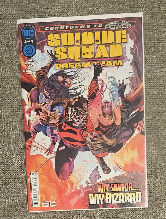 Suicide Squad Dream Team: My Savior...My Blizzard Comic Book