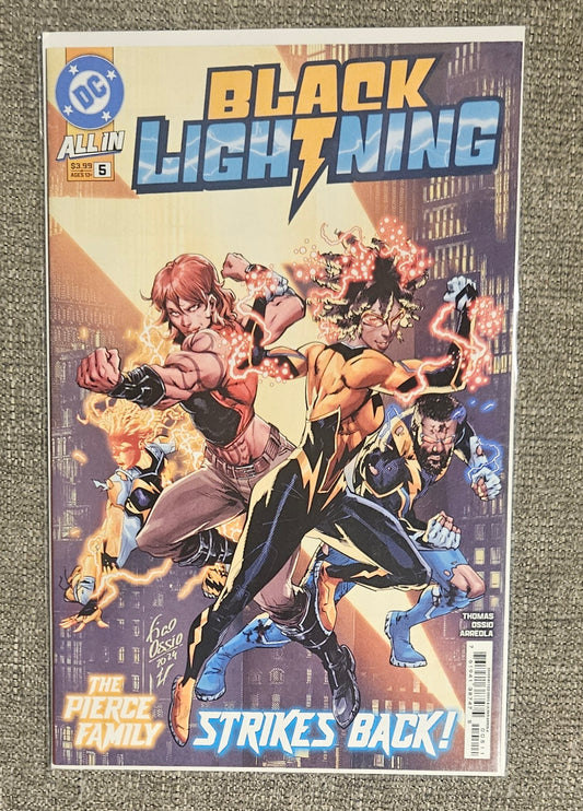 Black Lightning Strikes Back Comic Book