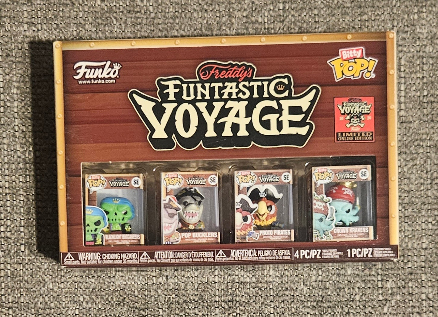Freddy's Funtastic Voyage Bitty Pops!