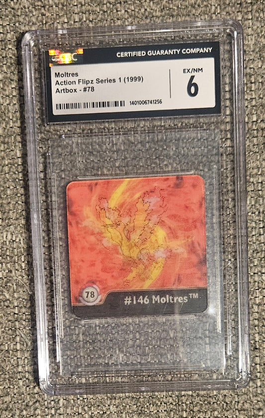 Moltres Graded Pokémon Card