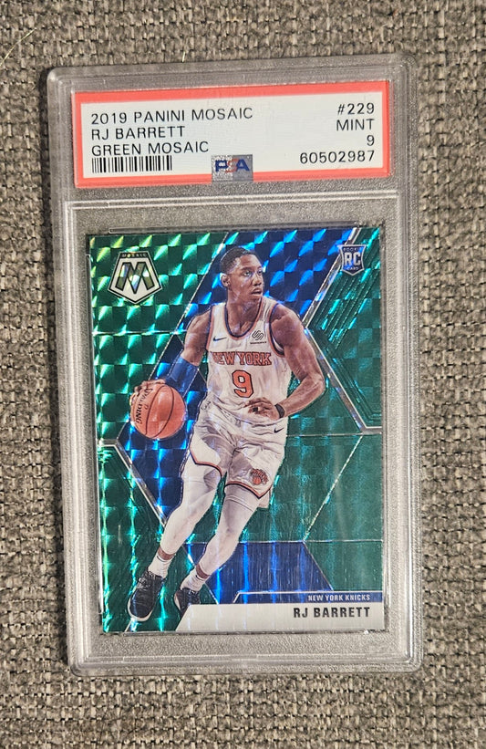 RJ Barrett Graded Sports Card