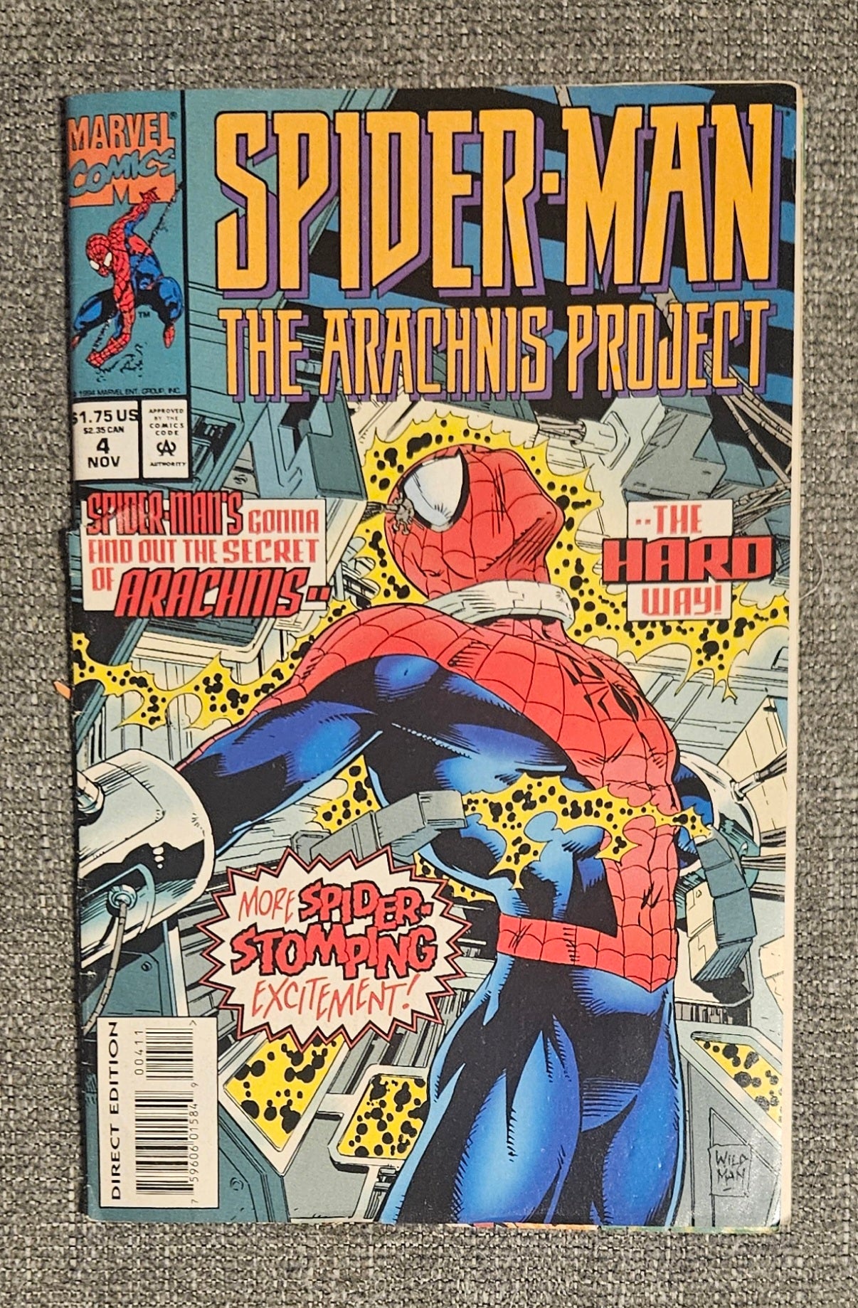 Spider-Man: The Arachnis Project Comic Book