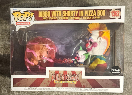 Killer Klowns From Outer Space: Bibbo with Shorty in Pizza Box