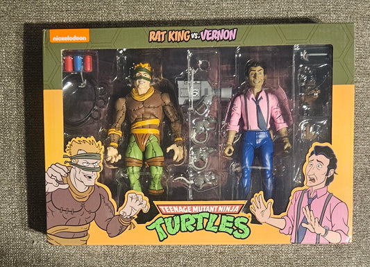 TNNT: Rat King Vs. Vernon Action Figures