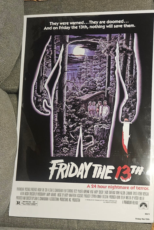 Friday The 13th Movie Poster