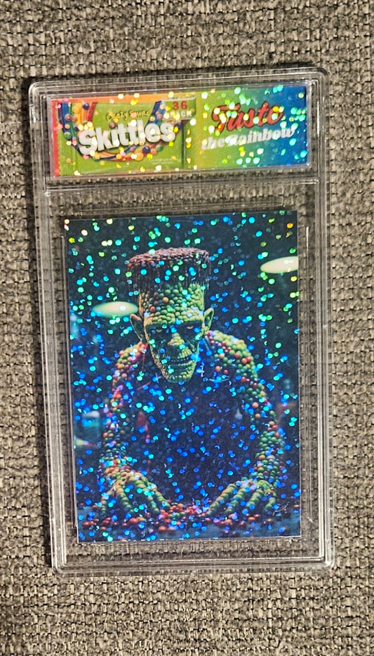 Skittles Frankenstein Fan Card
