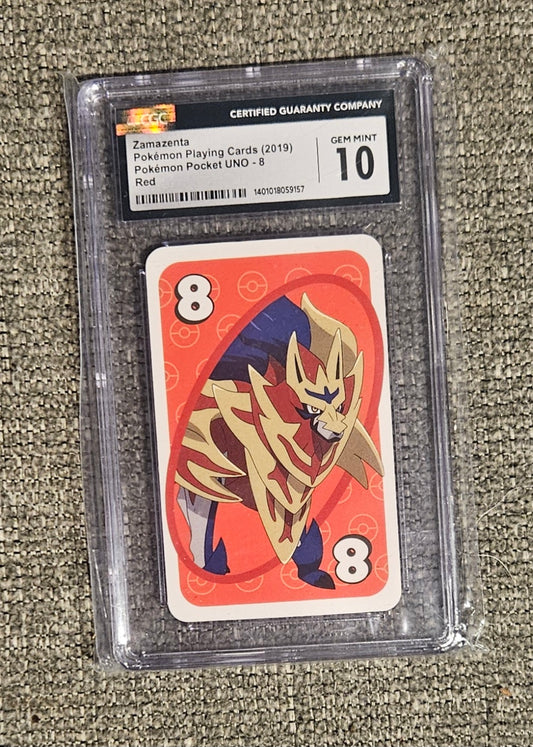 Pokémon Zamazenta Graded UNO Card