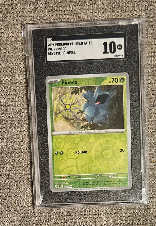 Pokémon Pineco Graded Card
