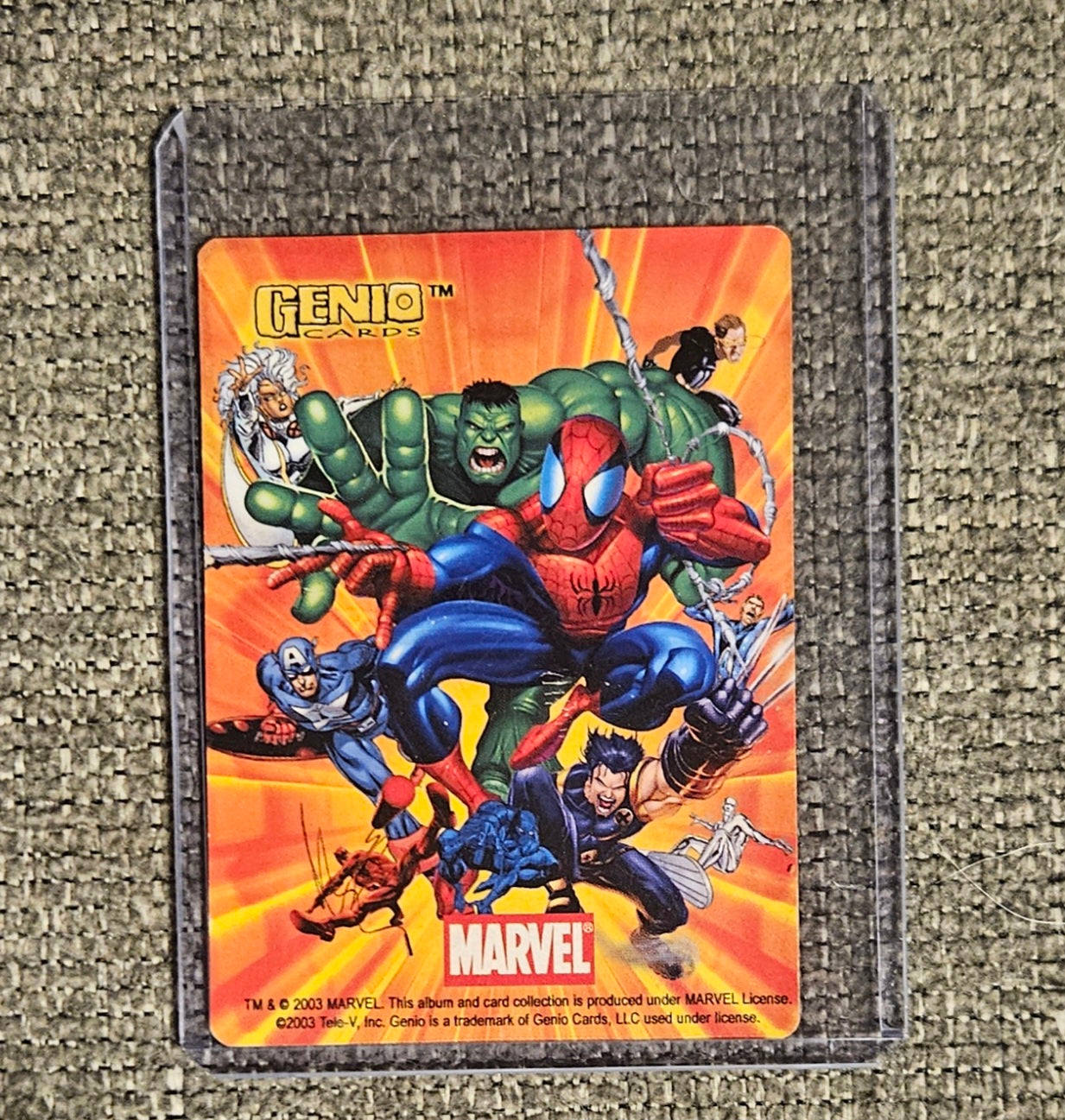 Marvel Heroes Card